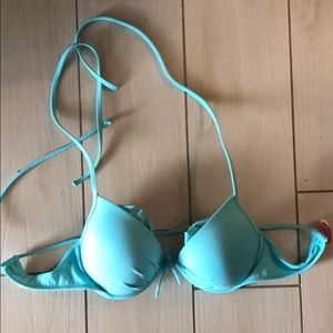 Blue 34B Victoria Secret Bikini Top